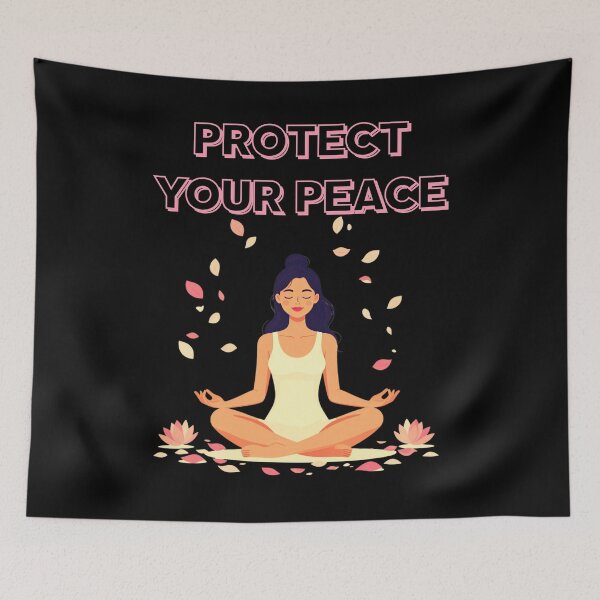 Item preview, PROTECT YOUR PEACE designed and sold by stickersrafisa.