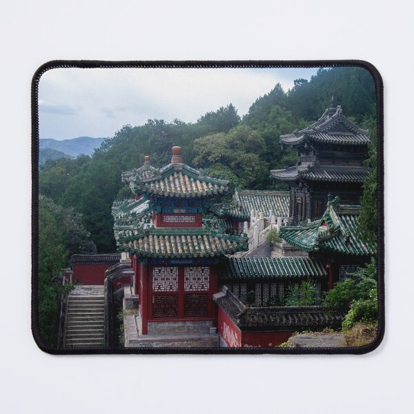 Item preview, Chinese Mountain Temple Landscape Photography designed and sold by DrTol.