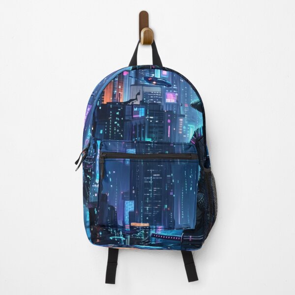 Item preview, Cyber Ronin: Digital Zen - Neon Sanctuary Edition designed and sold by ZETORA Studio.
