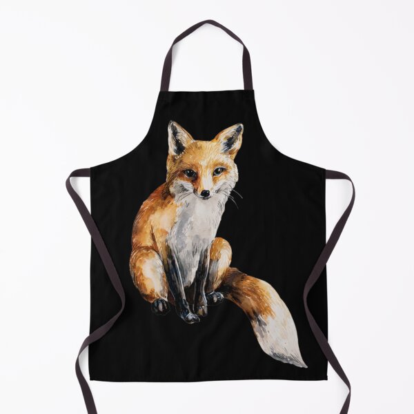 Item preview, Graceful Red Foxy Watercolor Portrait designed and sold by kndzxf.