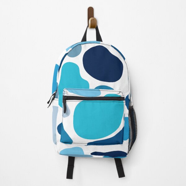Item preview, Abstract Blue Blob Shapes Pattern designed and sold by ChloeDoesArt03.