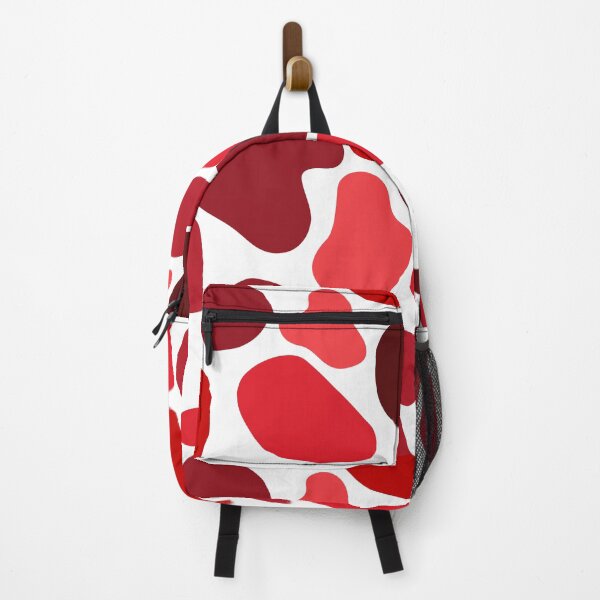 Item preview, Abstract Red Blob Shapes Pattern designed and sold by ChloeDoesArt03.