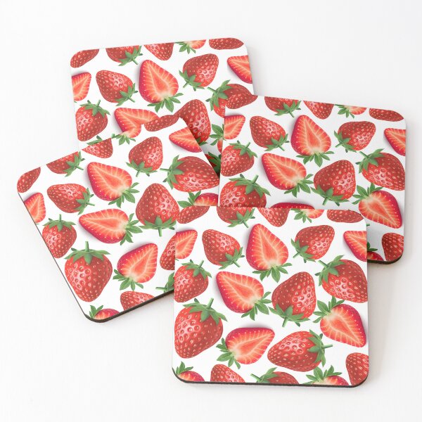 Item preview,  Red strawberry slices juice  designed and sold by CozyAStudio.