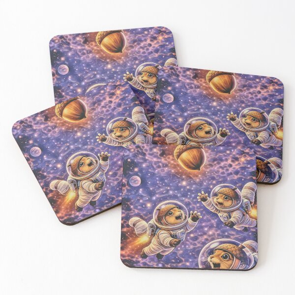 Item preview, Squirrels in space mark what you're doing designed and sold by BayouPrintz.