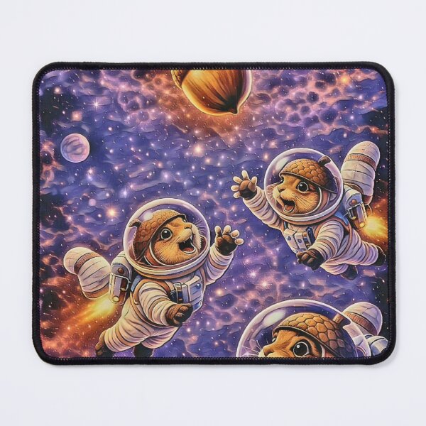 Item preview, Squirrels in space mark what you're doing designed and sold by BayouPrintz.