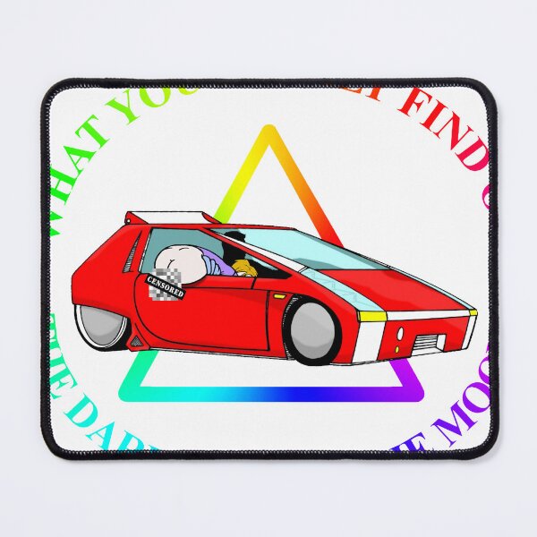 Item preview, Censored Dark Side of the Moon designed and sold by Grimstoybox.
