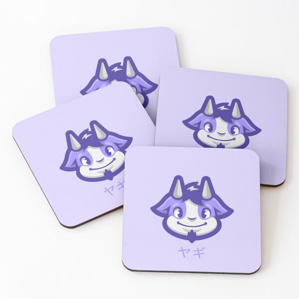 Item preview, Friendly Goat Japanese Purple Version designed and sold by DJCartoonDesigns.