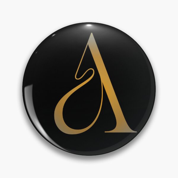 Item preview, Luxury Initial A S Letter Design – Minimal Gold Typography designed and sold by Chinmay1208.