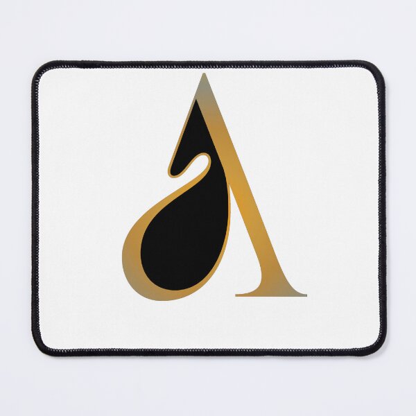 Item preview, Luxury Initial A S Letter Design – Minimal Gold Typography designed and sold by Chinmay1208.