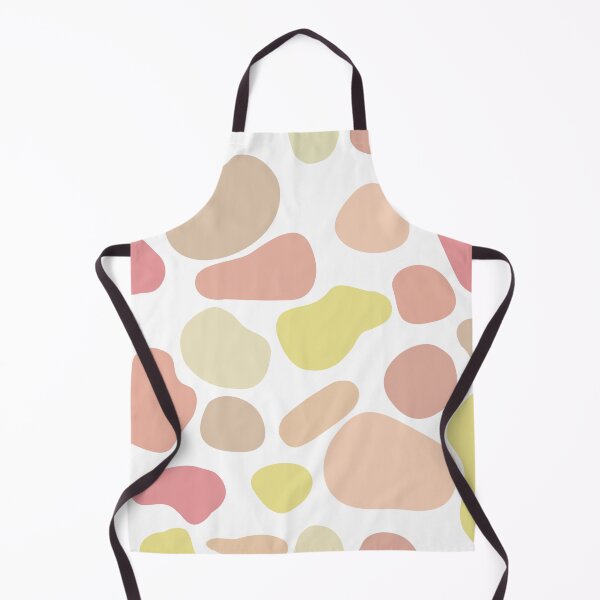 Item preview, Abstract Pink and Yellow Blob Shapes Pattern designed and sold by ChloeDoesArt03.