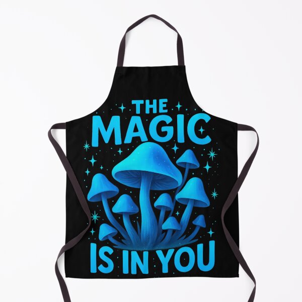 Item preview, The Magic Is In You – Psychedelic Inspirational Mushroom Art designed and sold by WilderRoads.