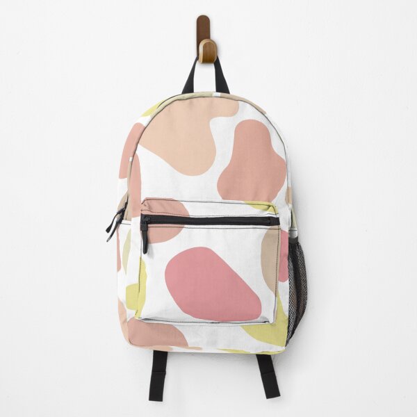 Item preview, Abstract Pink and Yellow Blob Shapes Pattern designed and sold by ChloeDoesArt03.