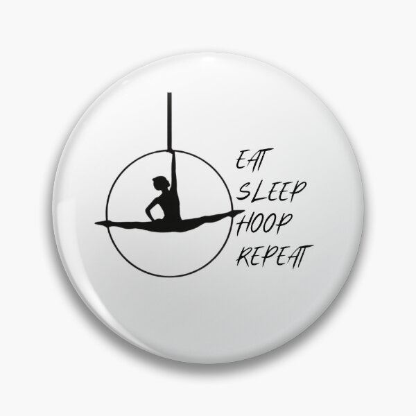 Item preview, Eat, Sleep, Aerial, Repeat - Aerial hoop art designed and sold by Stellar Motion by Kornelia.