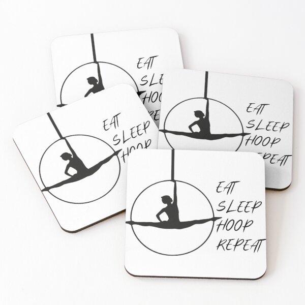 Item preview, Eat, Sleep, Aerial, Repeat - Aerial hoop art designed and sold by Stellar Motion by Kornelia.