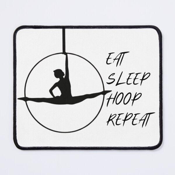 Item preview, Eat, Sleep, Aerial, Repeat - Aerial hoop art designed and sold by Stellar Motion by Kornelia.