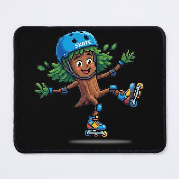 Item preview, Skateboard tree in pixel art designed and sold by Herzbaumatelier.