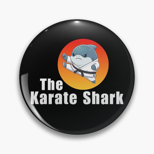 Item preview, ​The Karate Shark designed and sold by Nature's Chibis.