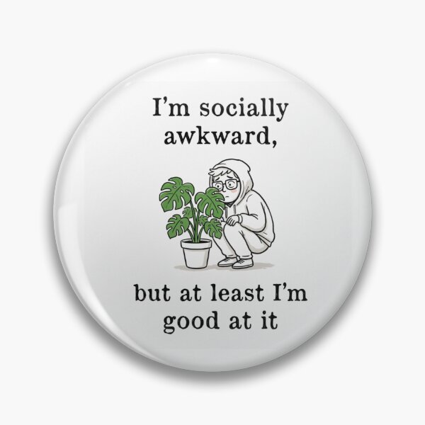 Item preview, Socially Awkward  designed and sold by The Timeless Inkwell.