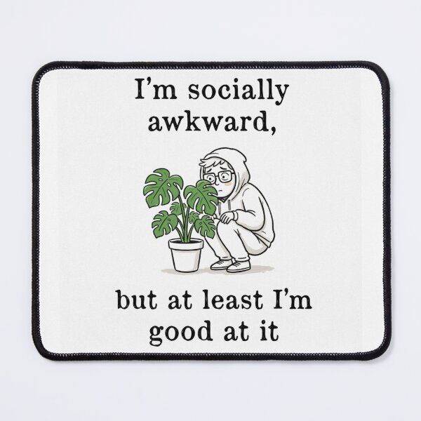 Item preview, Socially Awkward  designed and sold by The Timeless Inkwell.