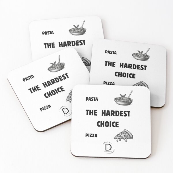 Item preview, Funny Italian Food Dilemma: Pasta vs Pizza The Hardest Choice T-Shirt & Sticker designed and sold by TheItaliandilemma.
