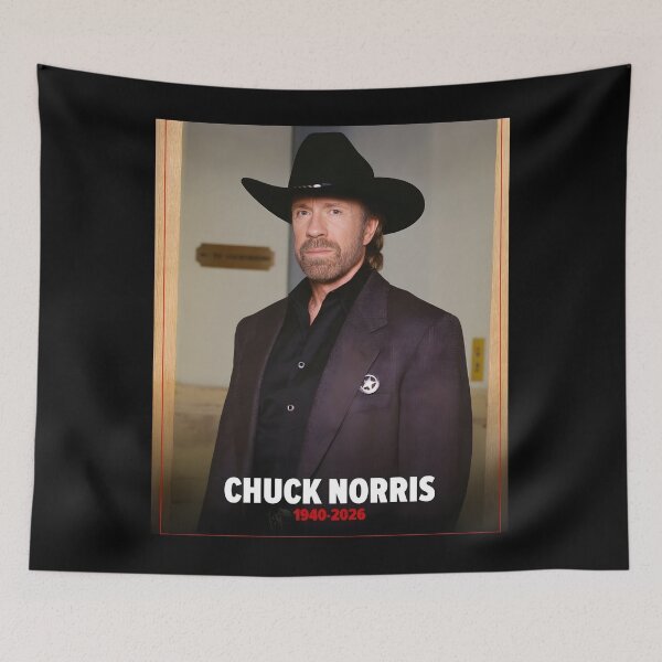 Item preview, Chuck Norris designed and sold by funeralbeat.