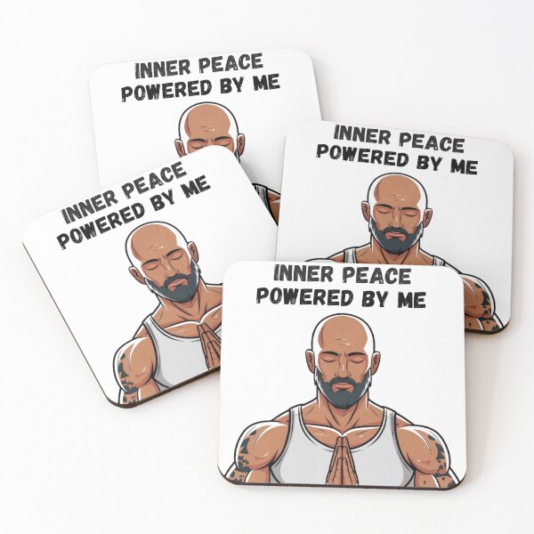 Item preview, Inner Peace powered by me  designed and sold by Vivid Art Zone.