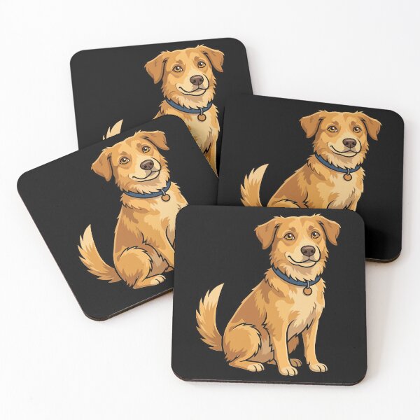 Item preview, Funny Mixed Breed Dog Life Happens Dogs Help - Supportive Rescue Pet designed and sold by AdriqnArt.