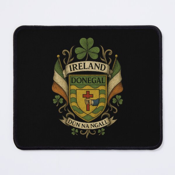 Item preview, County Donegal Ireland Coat of Arms Heritage designed and sold by REAL IRISH GIFTS.