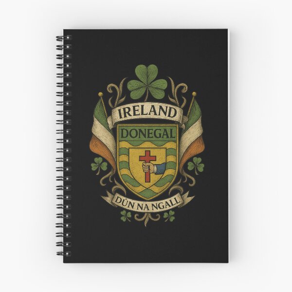 Item preview, County Donegal Ireland Coat of Arms Heritage designed and sold by REAL IRISH GIFTS.