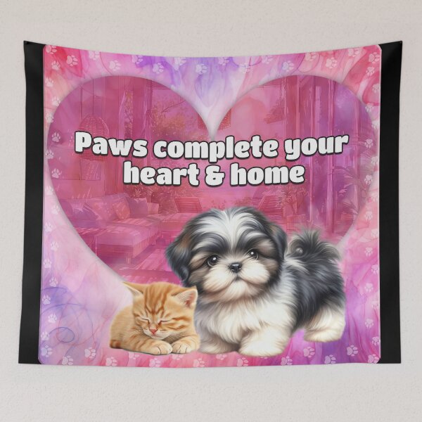 Item preview, Paws Complete Your Heart & Home designed and sold by Karen Wood.