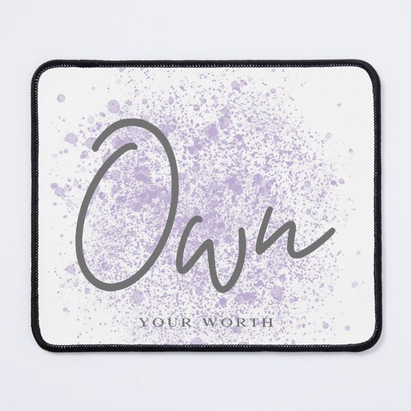 Item preview, Own Your Worth designed and sold by GlimmerAura.