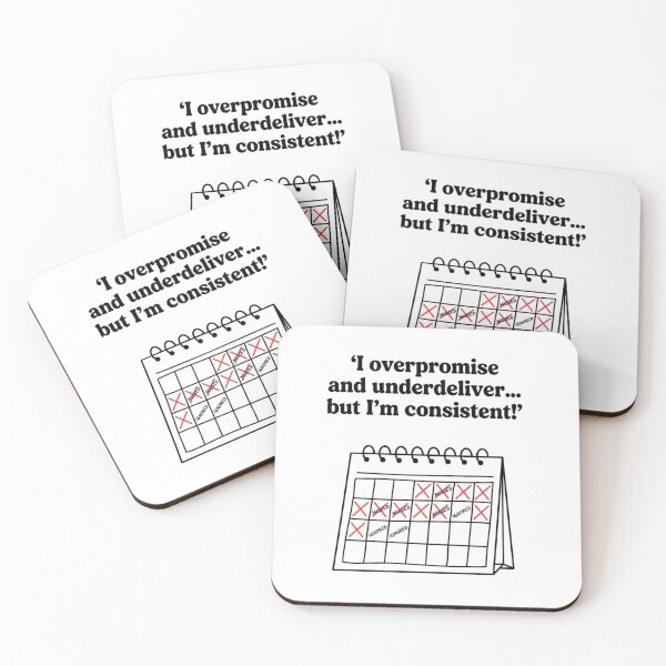 Item preview, Overpromise & Underdeliver  designed and sold by The Timeless Inkwell.