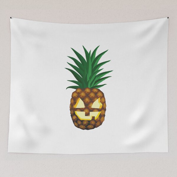 Item preview, Halloween Carved Pineapple Face  designed and sold by La Font.