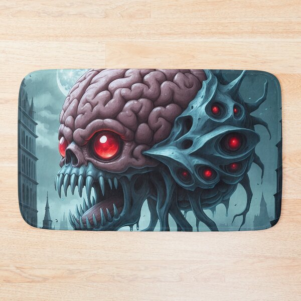 Item preview, Eldritch Floating Brain - Gothic Horror Skull designed and sold by Lucid Dream Pixel.