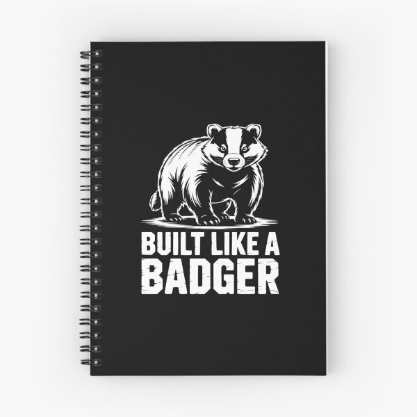 Item preview, Built Like A Badger designed and sold by theartfulaspie.