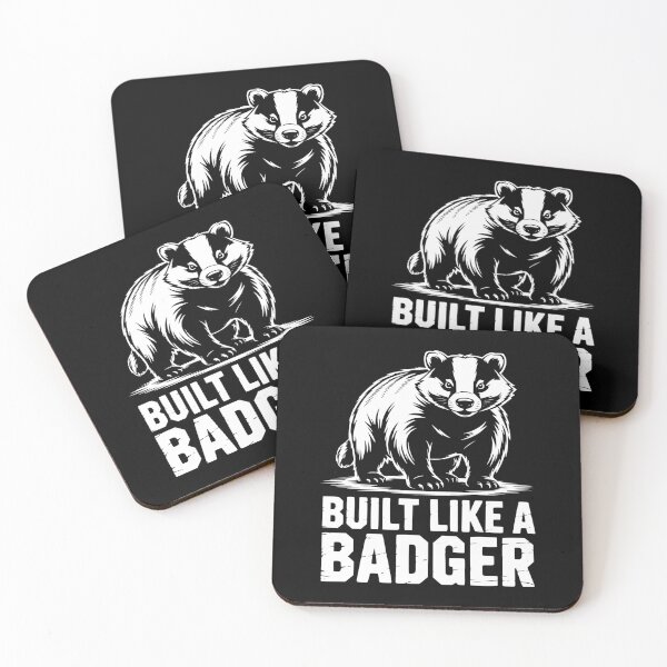 Item preview, Built Like A Badger designed and sold by theartfulaspie.