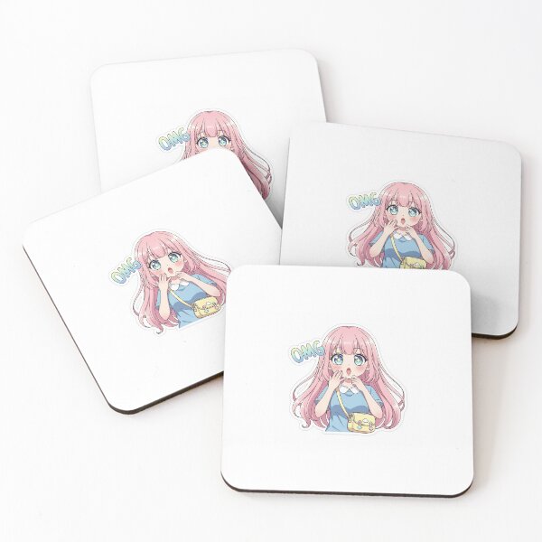 Item preview, OMG Anime Girl Sticker designed and sold by MagicArmy.