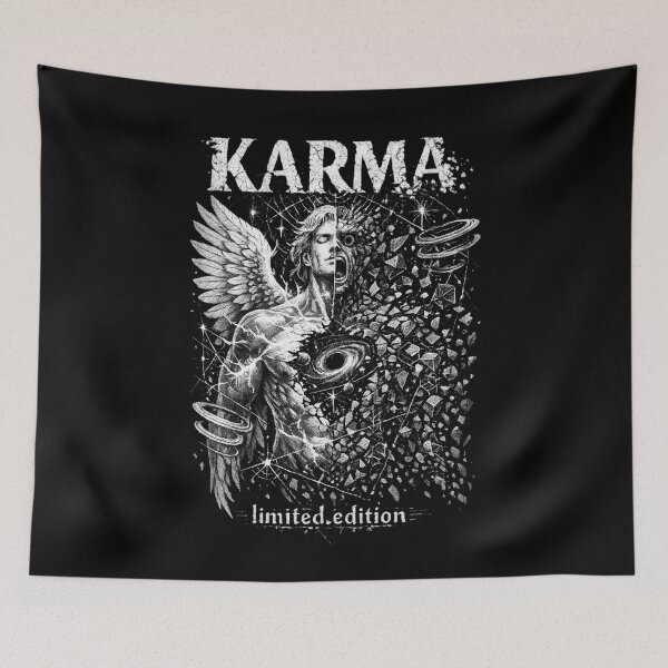 Item preview, Karma - Cosmic Balance Angel designed and sold by SidTastic .