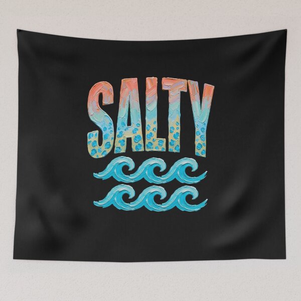 Item preview, Salty Beach Mood Painterly Ocean Aesthetic Coastal Vibe Design designed and sold by Aquarius-club.