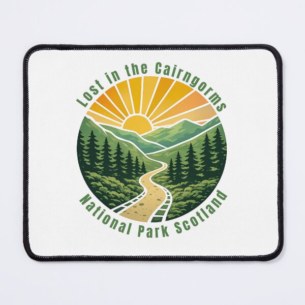 Item preview, Lost in the Cairngorms National Park Scotland Hiking designed and sold by ketkacreations.