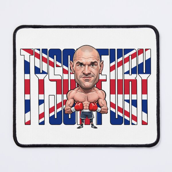 Item preview, Funny Tyson Fury caricature designed and sold by vectorlove.
