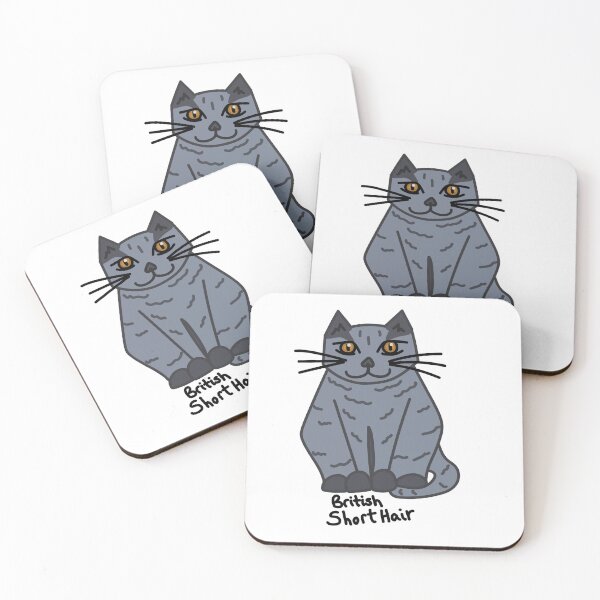 Item preview, Graphic British Short Hair Cat with Brown Eyes designed and sold by DanielleFishIll.