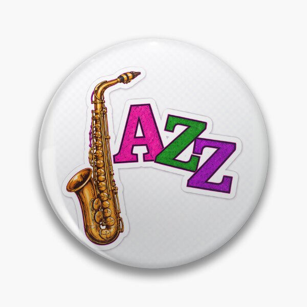 Item preview, Vintage Jazz Saxophone Design – Retro Music Aesthetic Art for Musicians and Jazz Lovers designed and sold by art2print.
