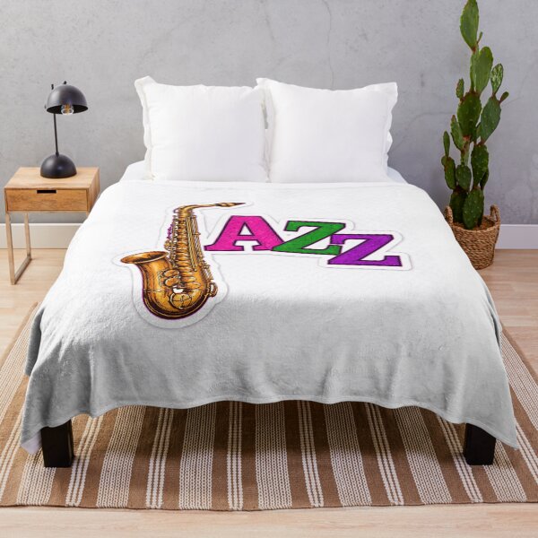 Item preview, Vintage Jazz Saxophone Design – Retro Music Aesthetic Art for Musicians and Jazz Lovers designed and sold by art2print.