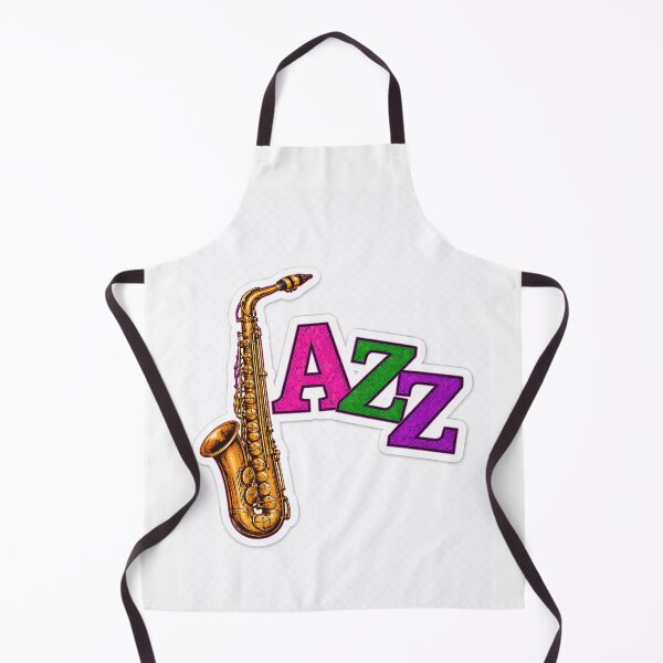 Item preview, Vintage Jazz Saxophone Design – Retro Music Aesthetic Art for Musicians and Jazz Lovers designed and sold by art2print.