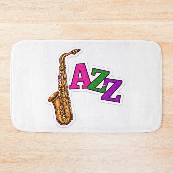 Item preview, Vintage Jazz Saxophone Design – Retro Music Aesthetic Art for Musicians and Jazz Lovers designed and sold by art2print.