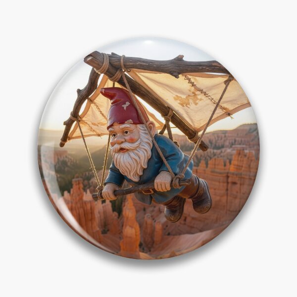 Item preview, Gnome Hang Glides over Bryce Canyon National Park designed and sold by Tridentulus.