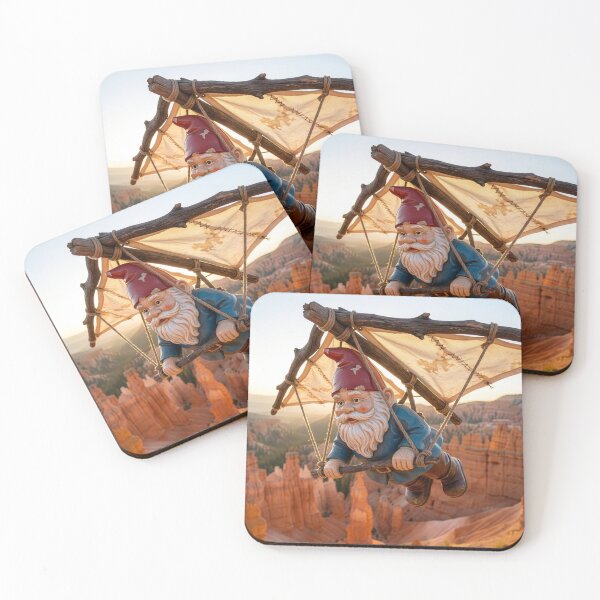 Item preview, Gnome Hang Glides over Bryce Canyon National Park designed and sold by Tridentulus.