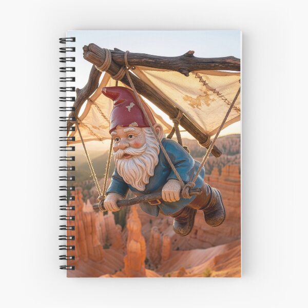 Item preview, Gnome Hang Glides over Bryce Canyon National Park designed and sold by Tridentulus.