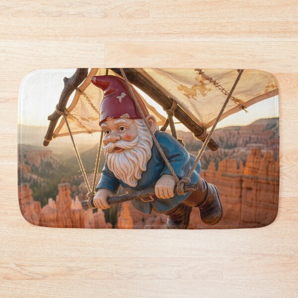Item preview, Gnome Hang Glides over Bryce Canyon National Park designed and sold by Tridentulus.